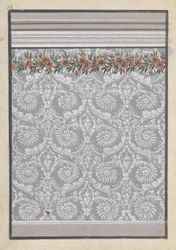 Project for a Painted Wall Decoration